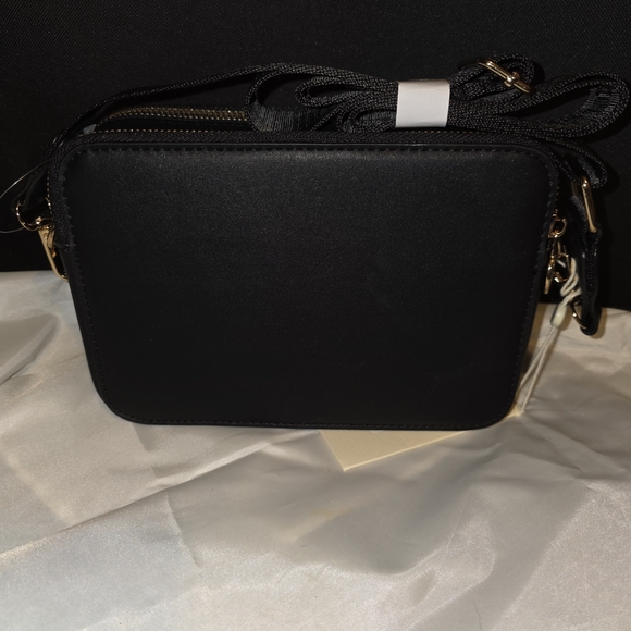 Valentino Black Crossbody with Gold Accents - Picture 2 of 9